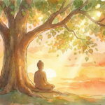 瞑想するブッダ